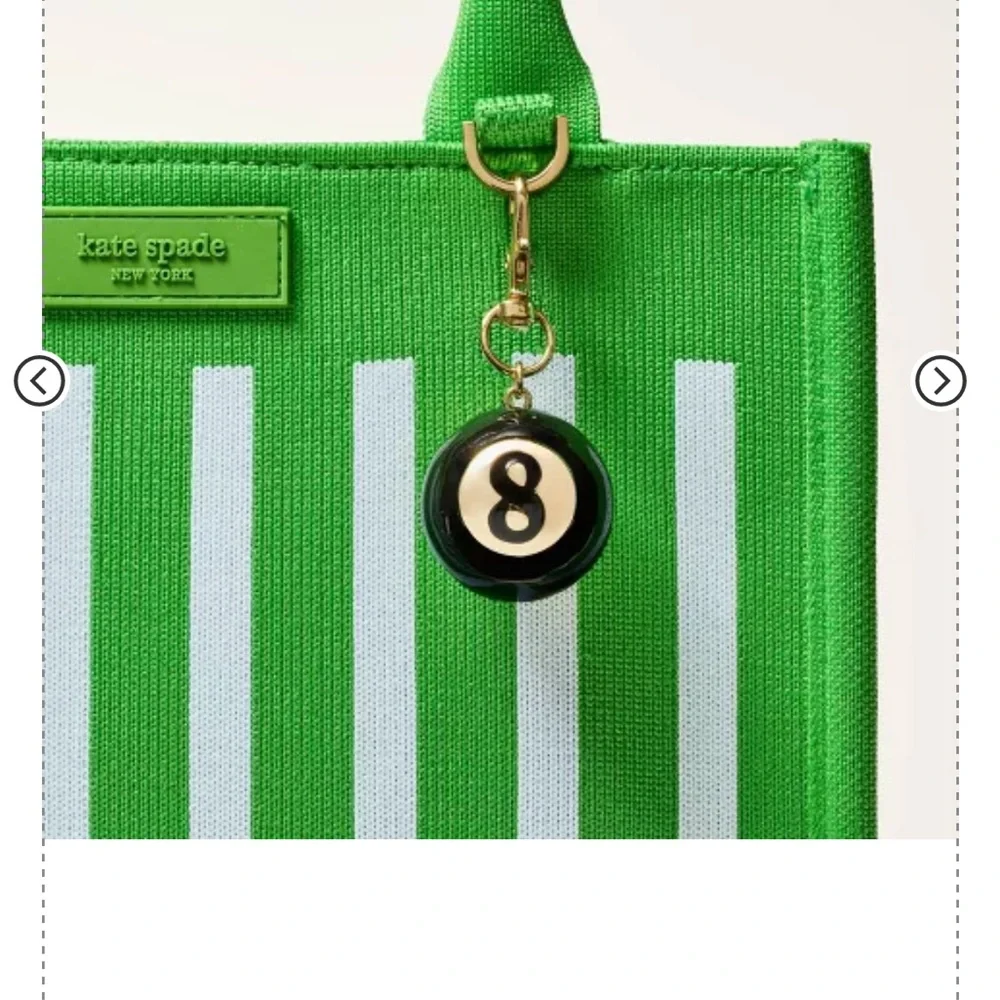 Kate Spade Bag Charms Bundle: Matches, Lipstick, 8 Ball, Camera - Picture 12 of 16